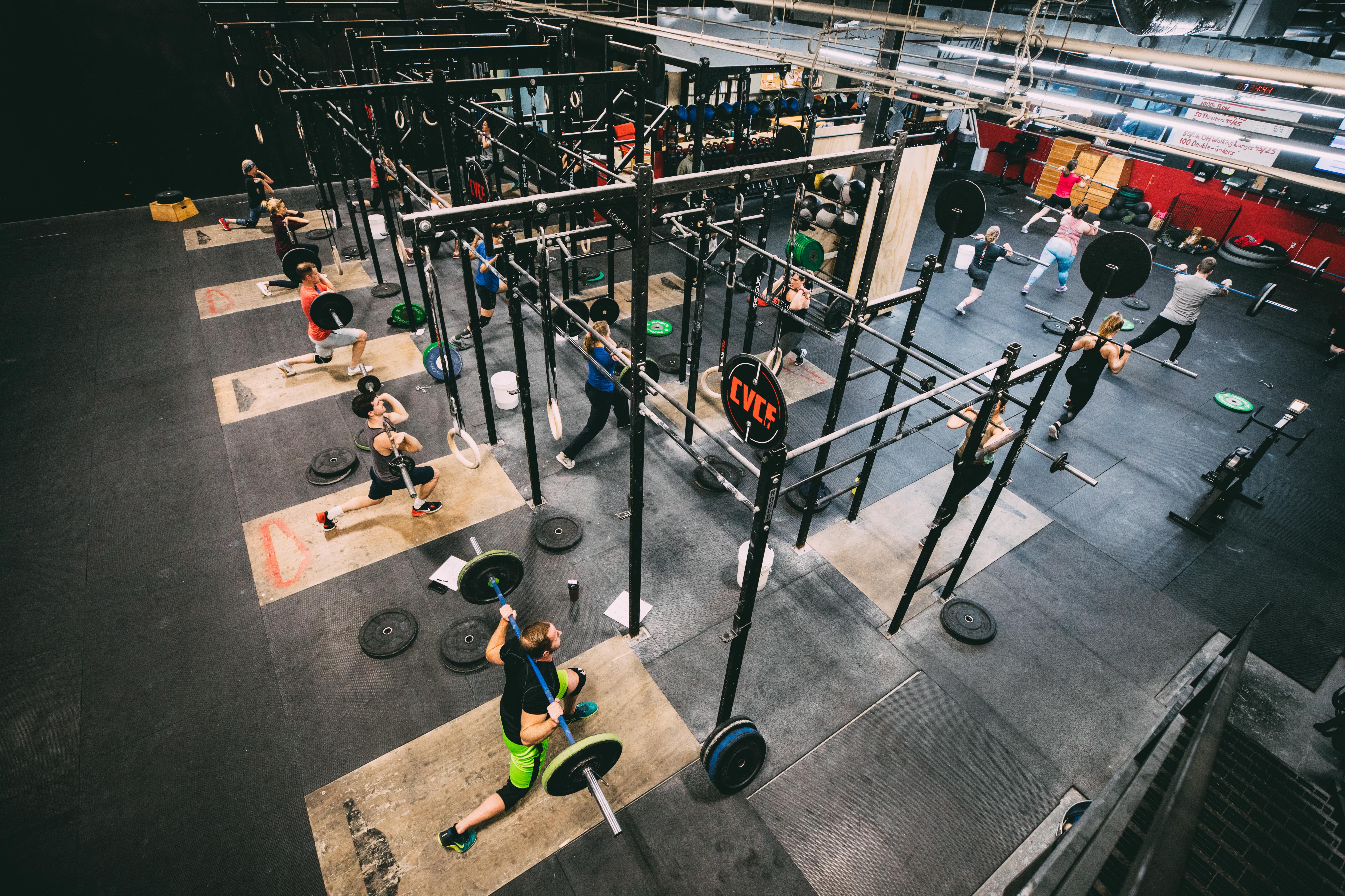 CrossFit Gym Vermont inside